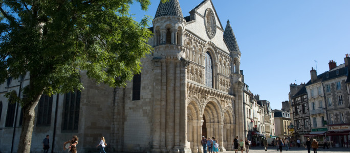Notre Dame La Grande in Poitiers