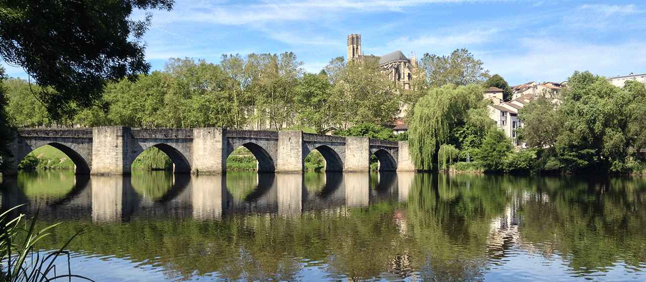 Vue du Pont Saint Etienne de Limoges