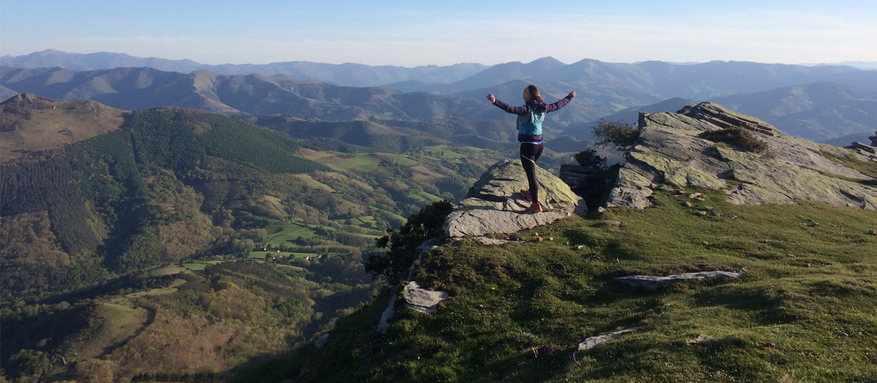 Trail sur la Rhune