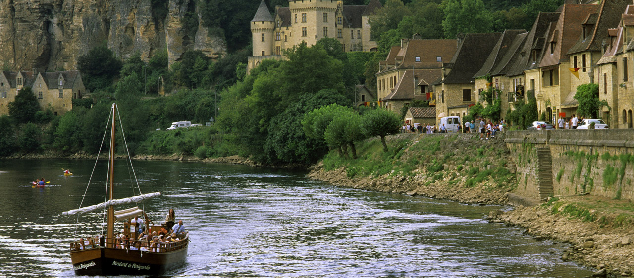 Village de La Roque Gageac en Perigord - Dordogne