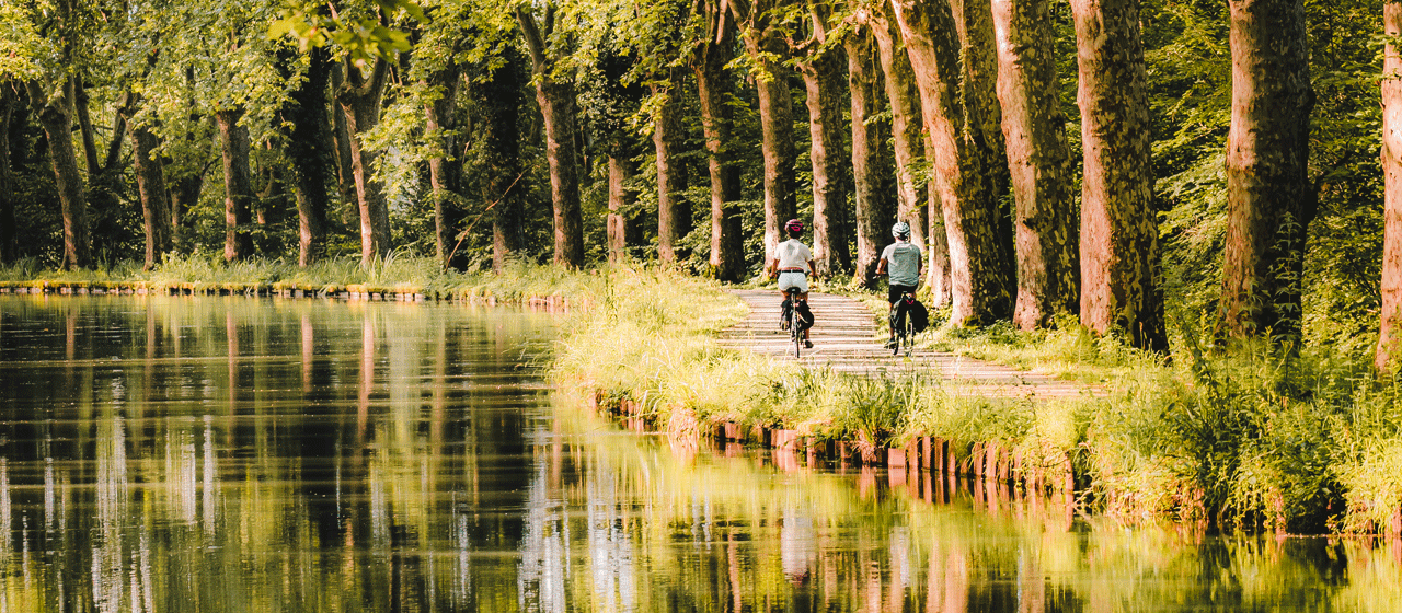 Le Canal des 2 Mers à vélo