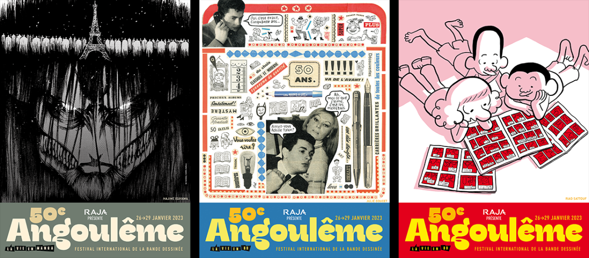 Festival de la BD d'Angoulême, un rendez-vous incontournable, du 26 au 29  janvier 2023.
