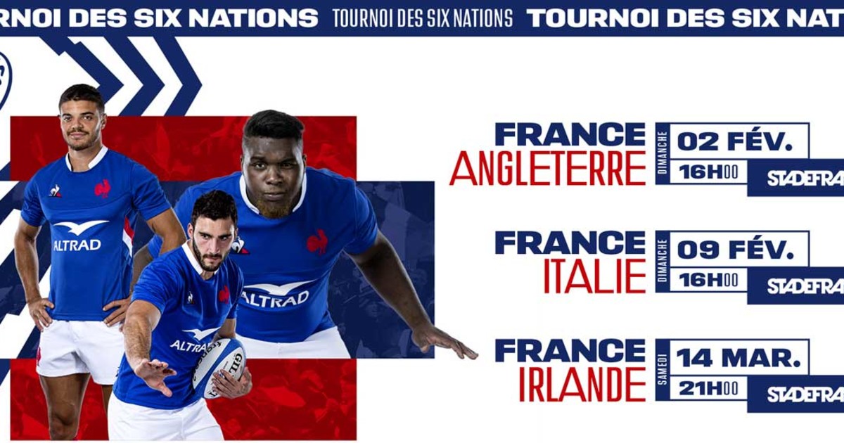 Le Calendrier Et La Diffusion Des Matchs Du Tournoi Des 6 Nations tournoi des 6 nations calendrier 2021