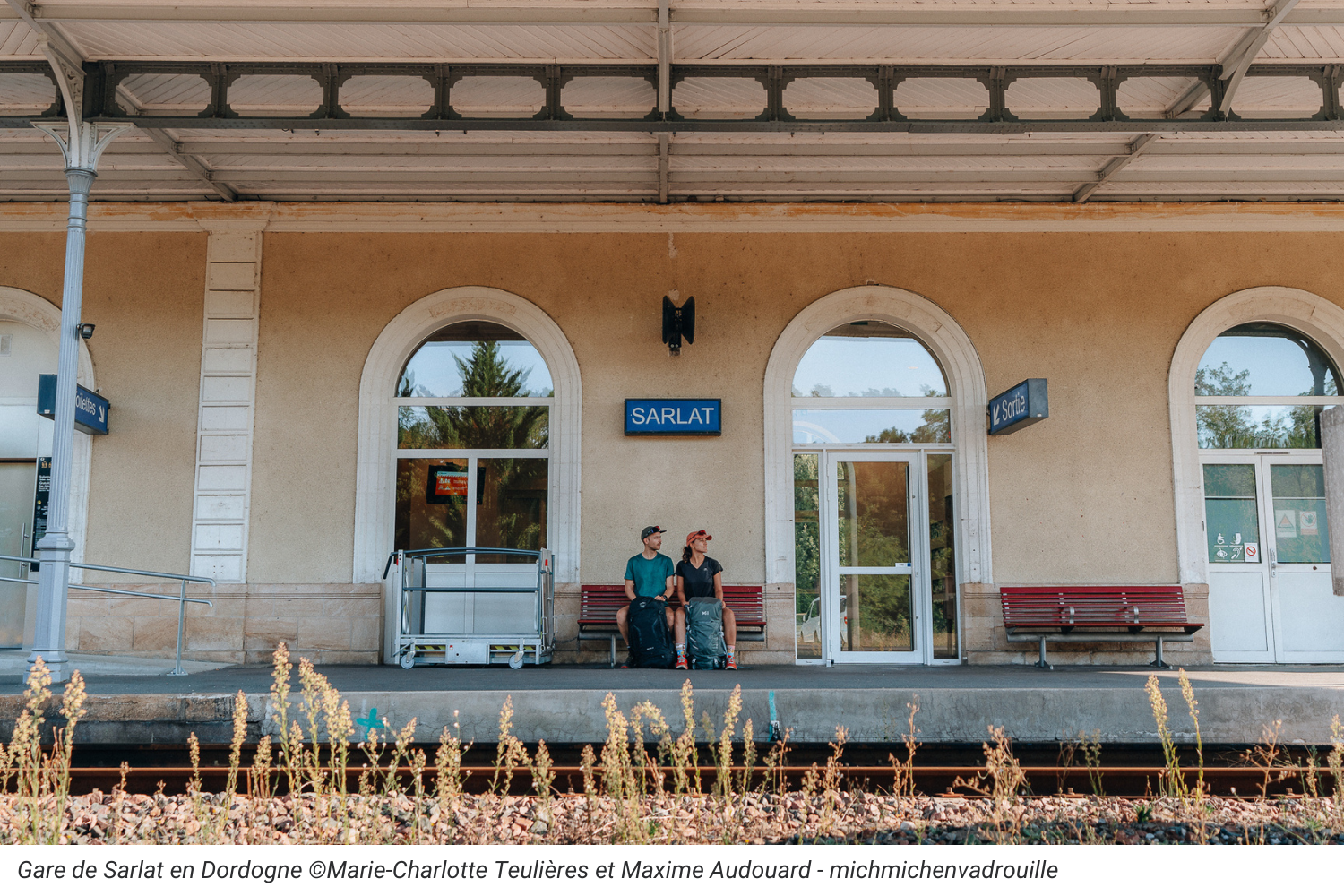 Gare de Sarlat en Dordogne 