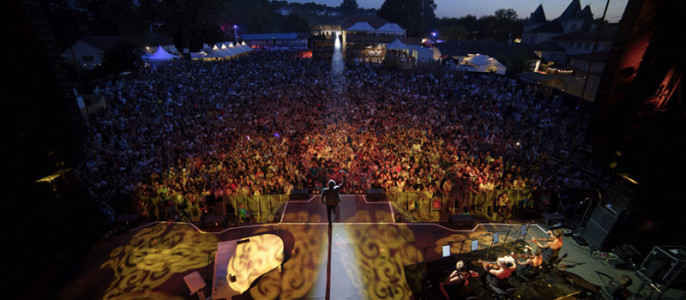 concert, festival musicalarue, landes, france