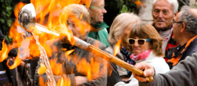 Le brûlot à l'Armagnac