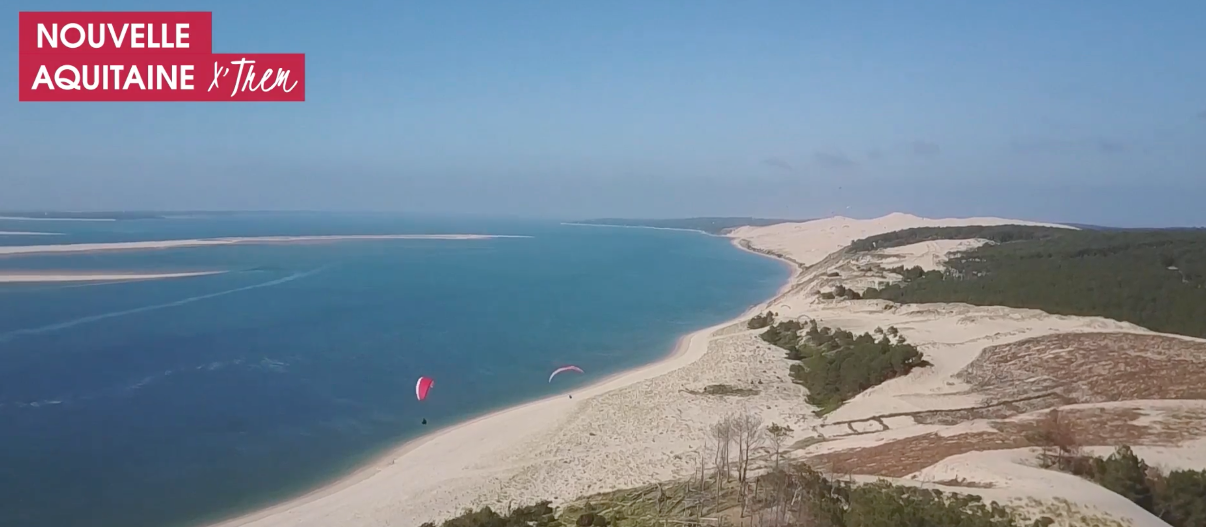 Im Gleitschirm Uber Der Dune Du Pilat Bin Ich In Meinem Element