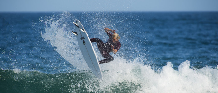 Compétition de Surf en Nouvelle-Aquitaine - Surfeur Charly MARTIN