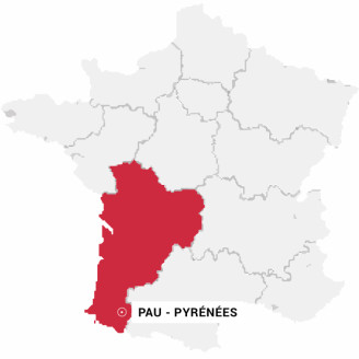 Pau – Pyrénées - Carte