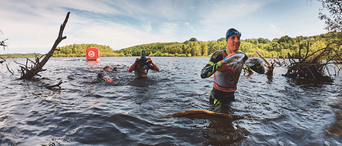 Swimrunman Île de Vassivière