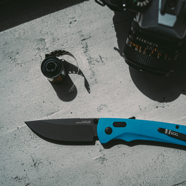 Flash AT - Civic Cyan | Daily Carry Assisted Opening Knife