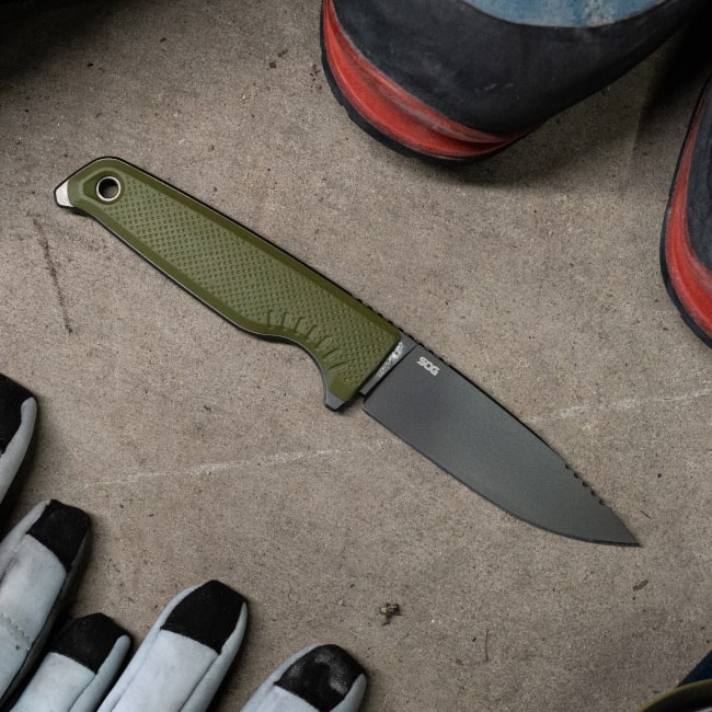 Altair FX - Field Green  Outdoor Use Fixed Blade