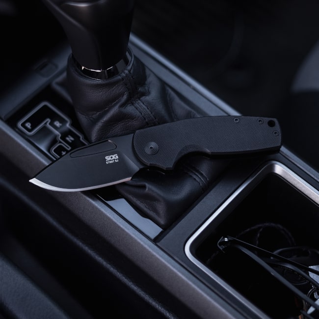 Stout SJ - Blackout | Daily Carry Folding Knife