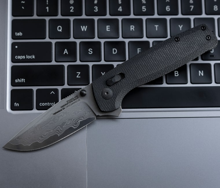 SOG folding Knife TERMINUS XR LTE - CARBON + GRAPHITE | Army surplus
