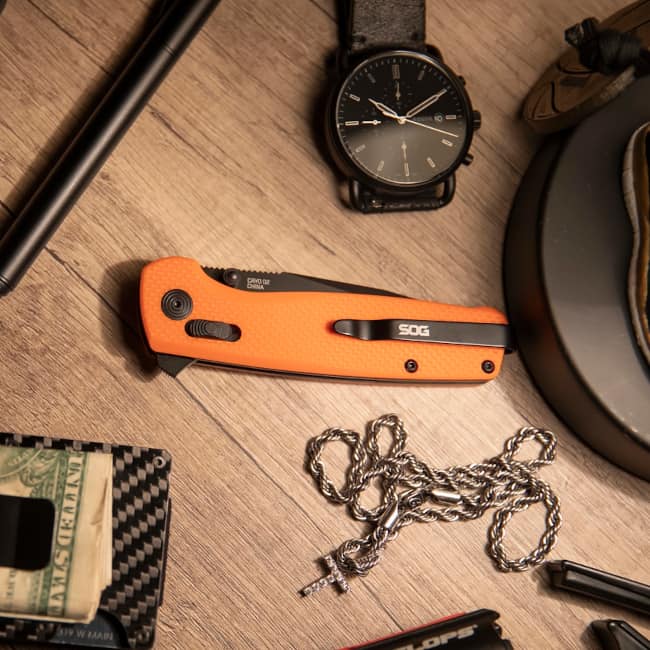 TERMINUS XR G10 - ORANGE | Daily Carry Folding Knife