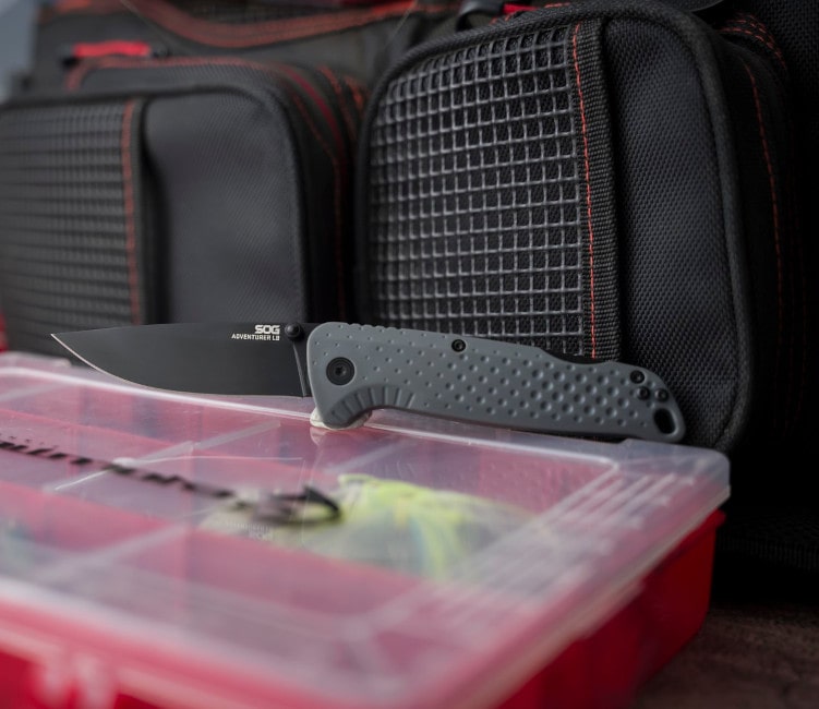 Adventurer LB - Gray + Black | Outdoor Use Folding Knife