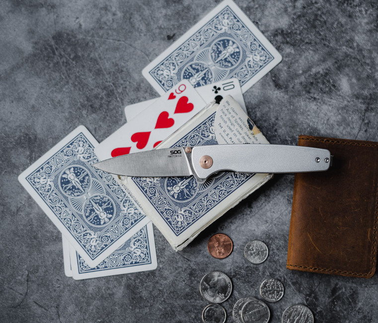 Twitch III - Satin I Assisted Open Daily Carry Knife