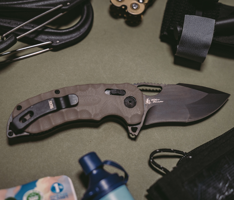 Kiku XR - Tan G10 | Outdoor Use Folding Knife