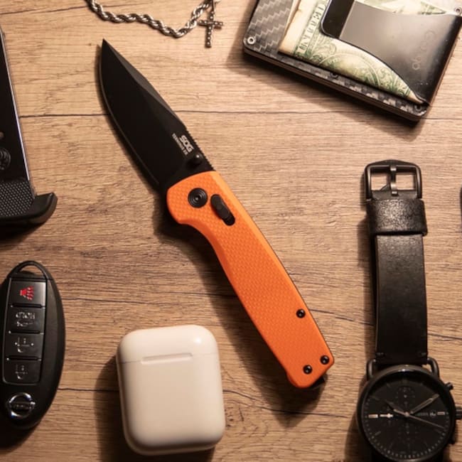 TERMINUS XR G10 - ORANGE | Daily Carry Folding Knife