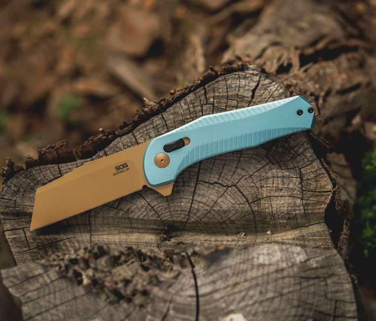 Diverge XR Sheepsfoot - Light Blue + Gold | Daily Carry