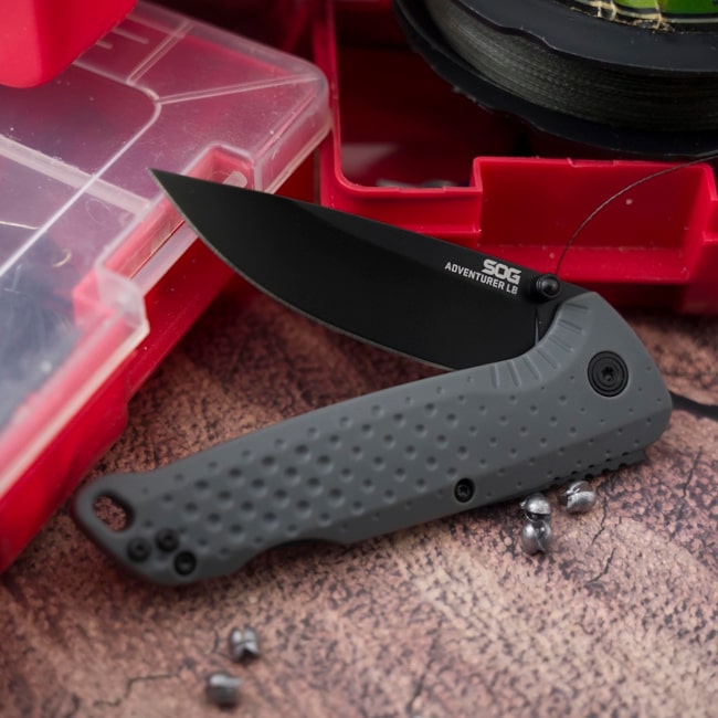 Adventurer LB - Gray + Black | Outdoor Use Folding Knife