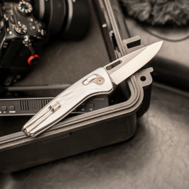 One-Zero XR - Silver + Satin | Daily Carry Folding Knife