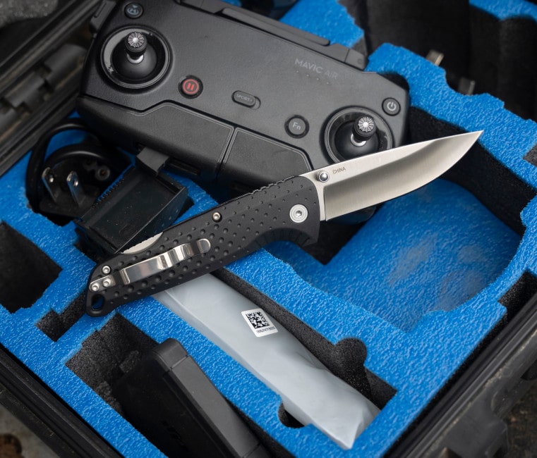 Adventurer LB - Black + Satin | Outdoor Use Folding Knife