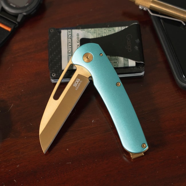 ⚠️ SOG SOG One-Zero XR Black Folding Knife