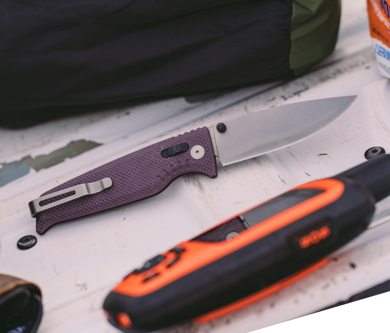 Altair FX - Dusk Purple  Outdoor Use Fixed Blade