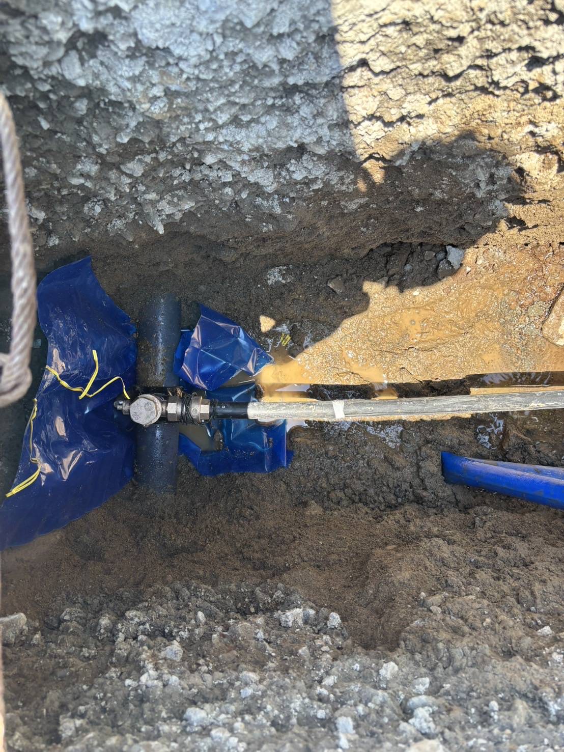 田方郡 函南町 塚本 S邸 給水管引き込み工事