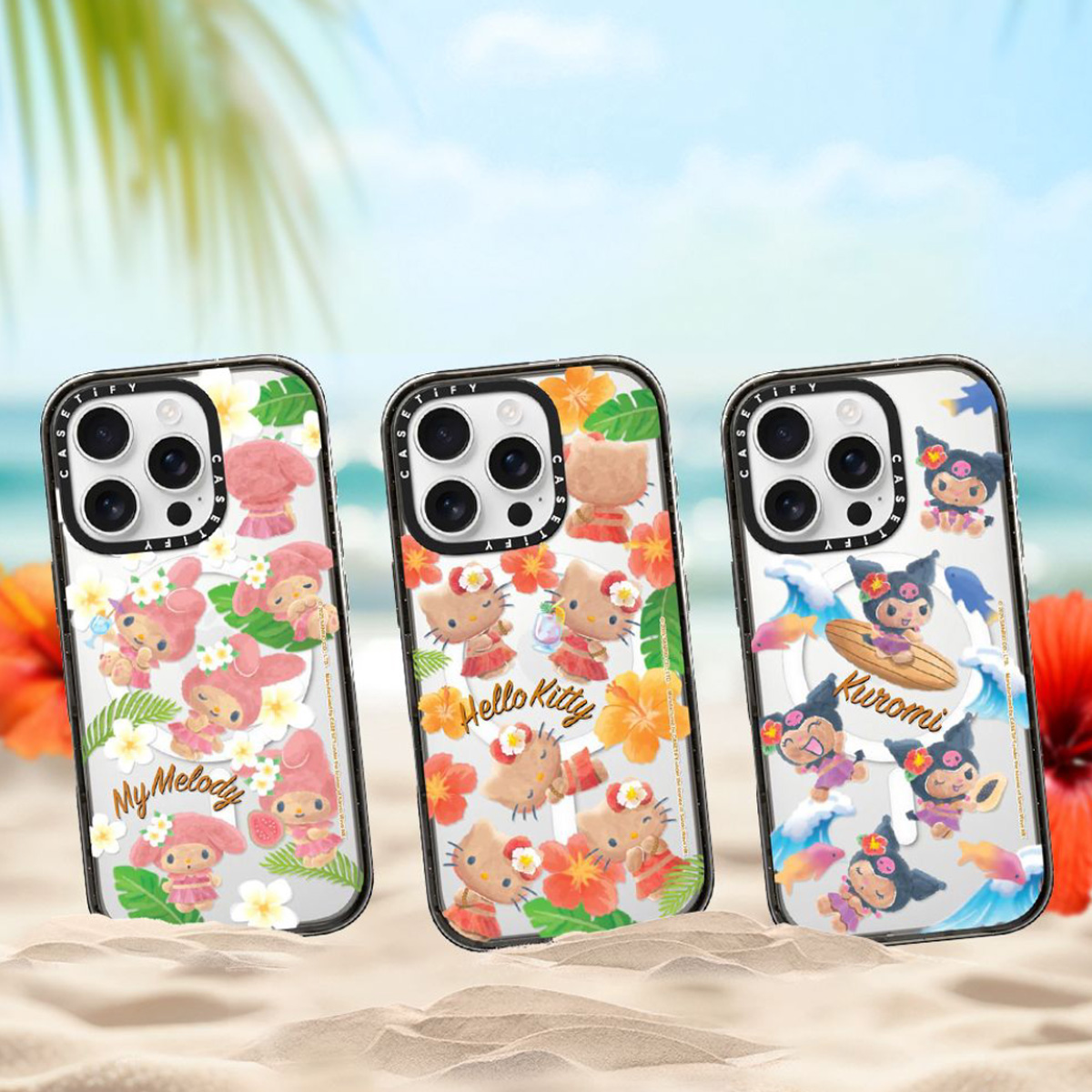 Soak up the sun with Casetify’s sun-kissed Sanrio Characters collection