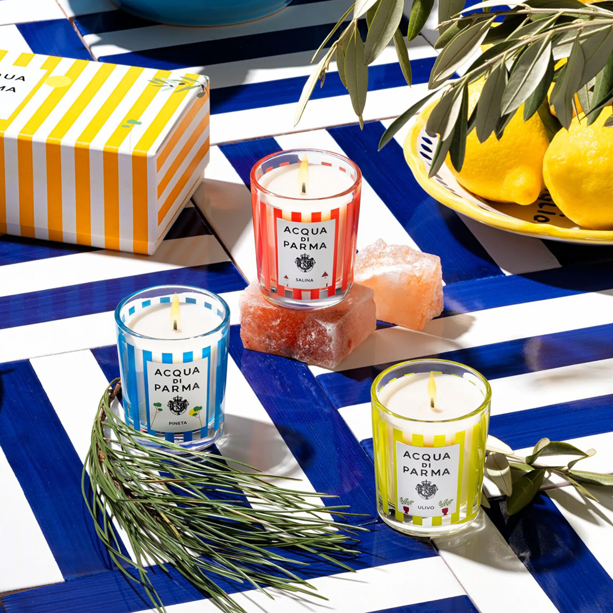 Enjoy Mediterranean moments with Acqua Di Parma’s limited-edition candles