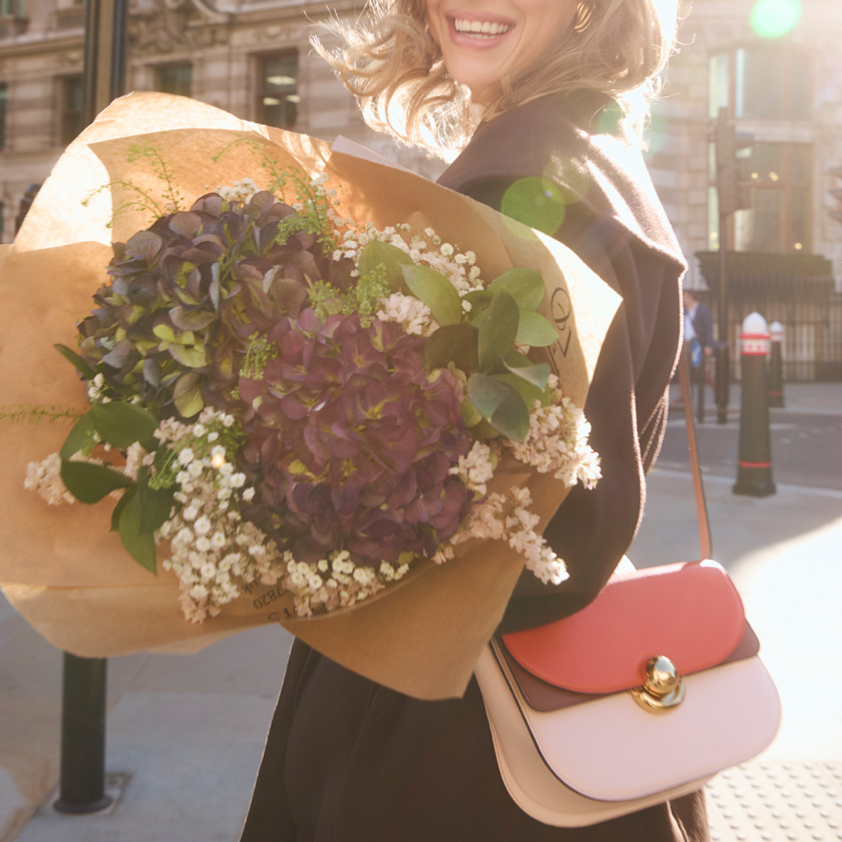 Triple The Fun With Furla’s Tri-Coloured Sfera Bag