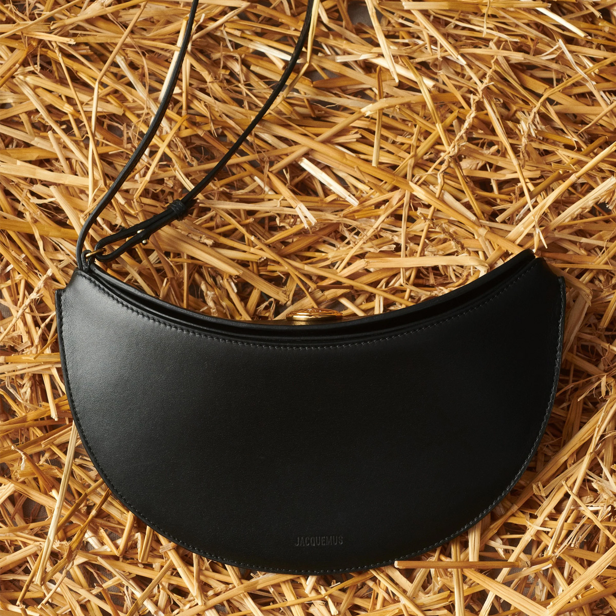 A different kind of Jacquemus bag with the Petit Ovalo