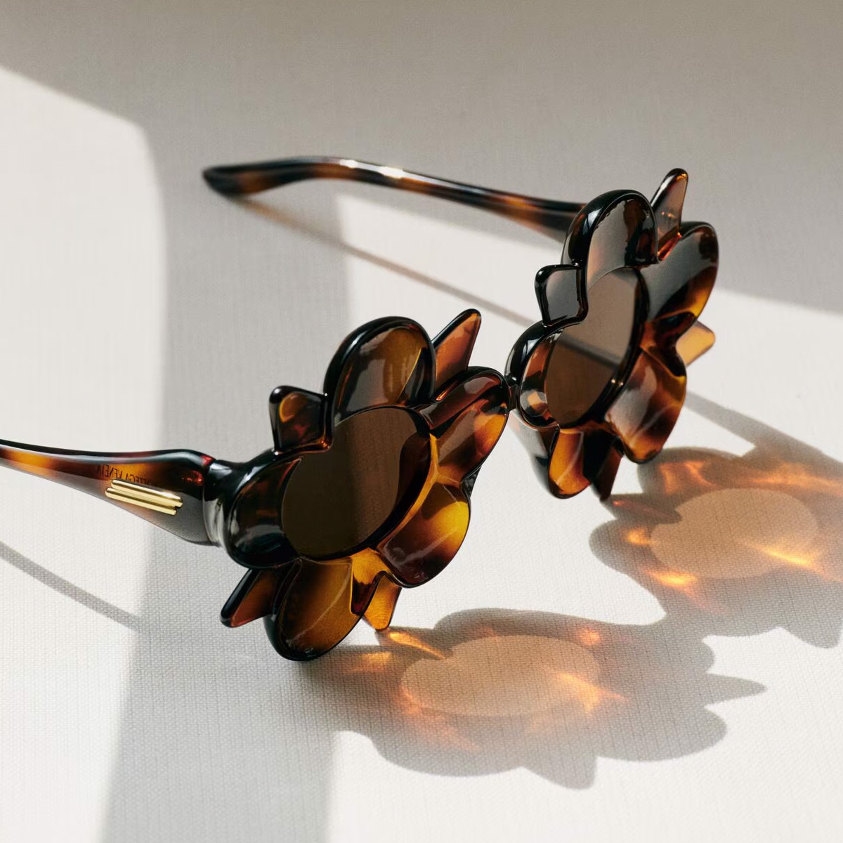 Bottega Veneta’s Peggy Flower Sunglasses are full of personality
