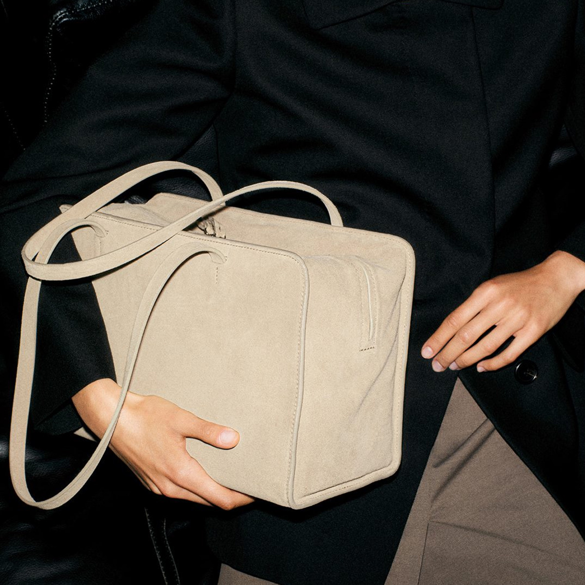 The COS Marais Bowling Bag is a minimalist’s dream