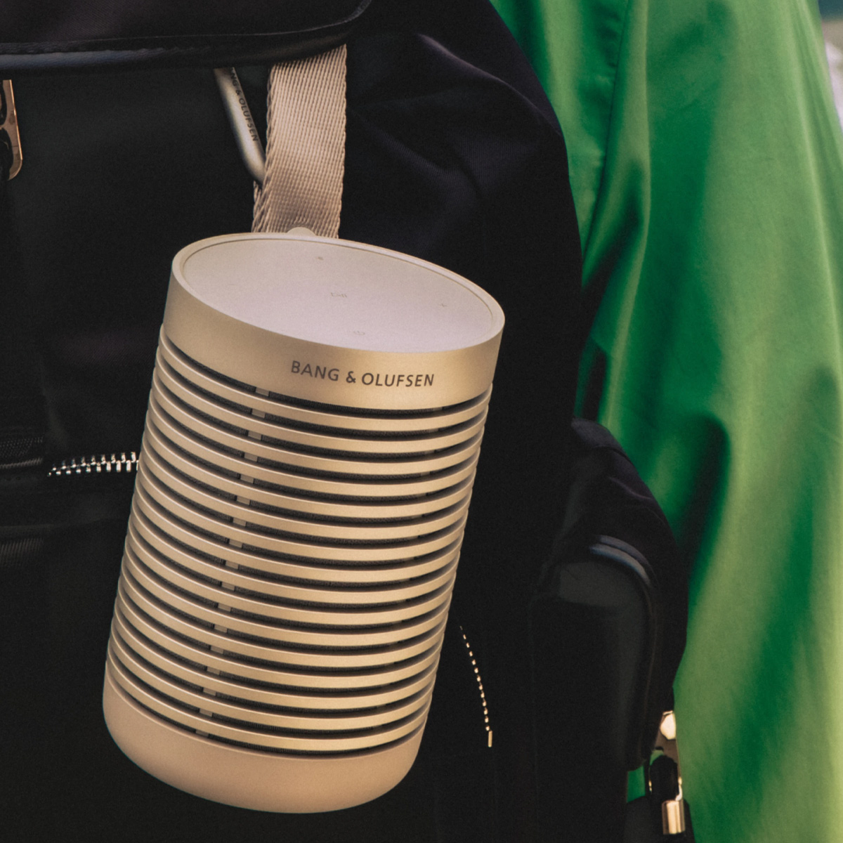 Sound meets style with Bang & Olufsen’s Portable Beosound Explore Speaker