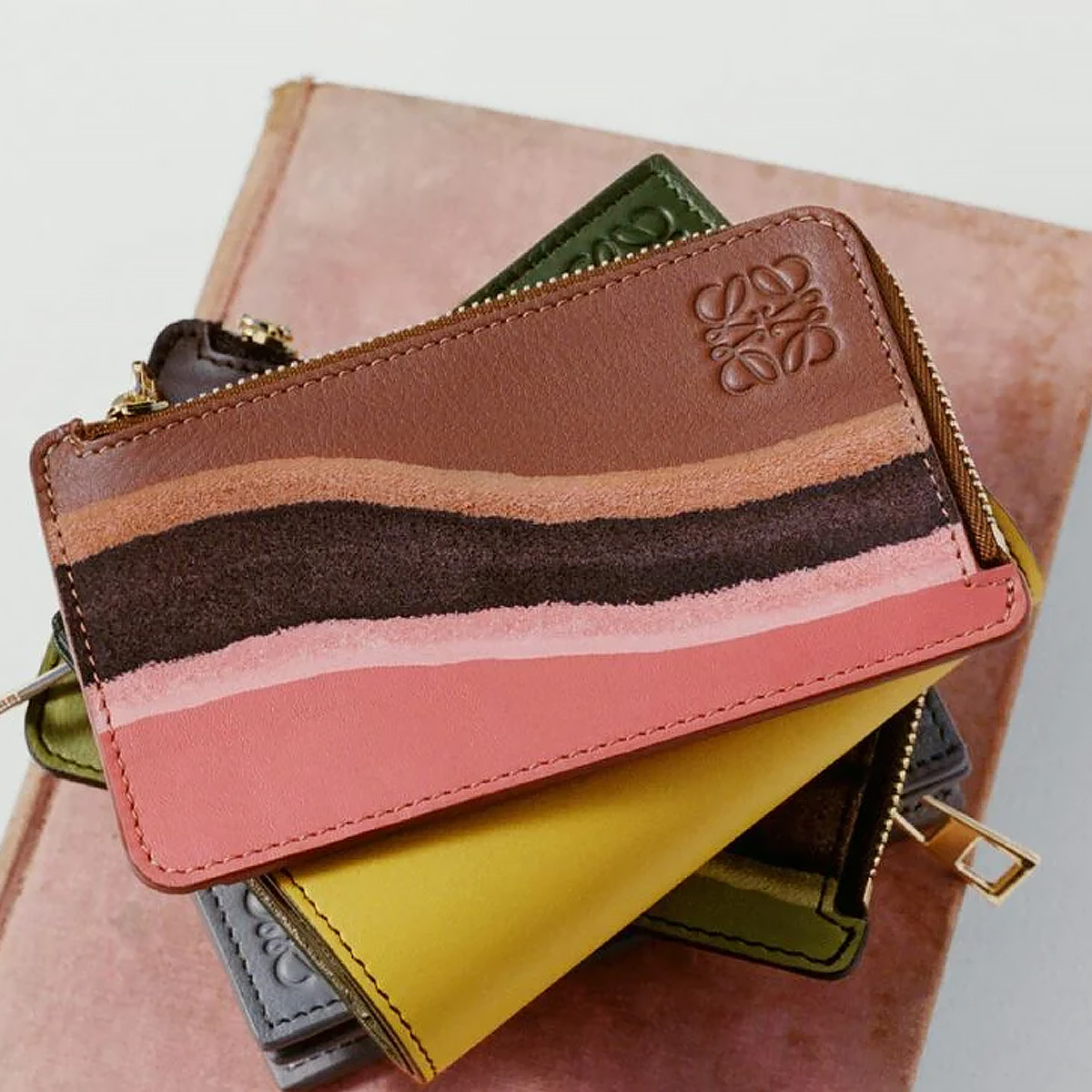 Loewe offers a tactile take on the classic cardholder