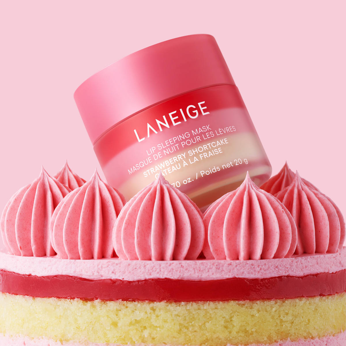 Laneige’s Strawberry Shortcake Lip Mask is a triple treat for your lips