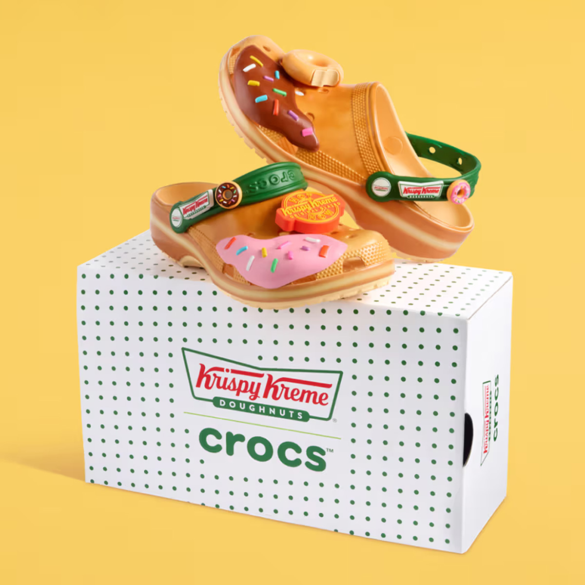 Crocs & Krispy Kreme Are Here To Sweeten Your Every Step