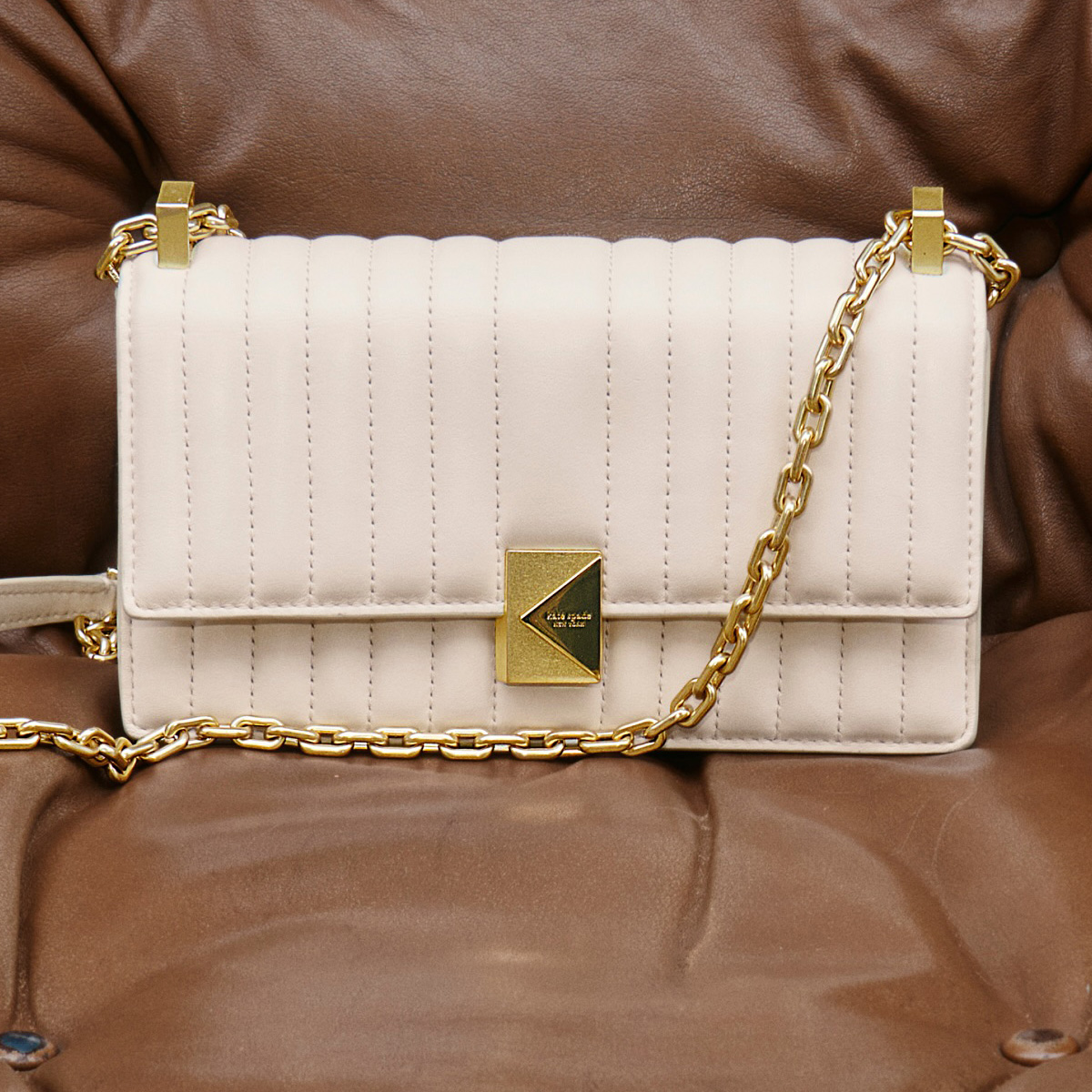 Quilted fun with Kate Spade’s mini bag