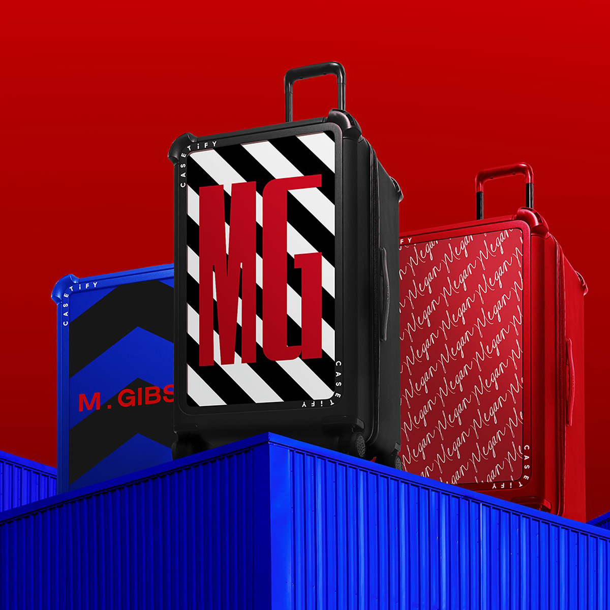You can now customise your own suitcase with Casetify Travel