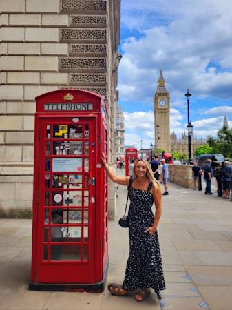Laura on tour