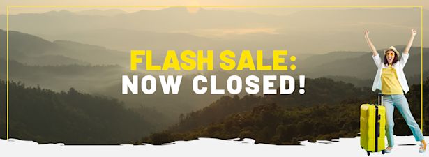 Page Banner - Flash Sale Closes
