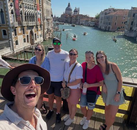 Sam on tour