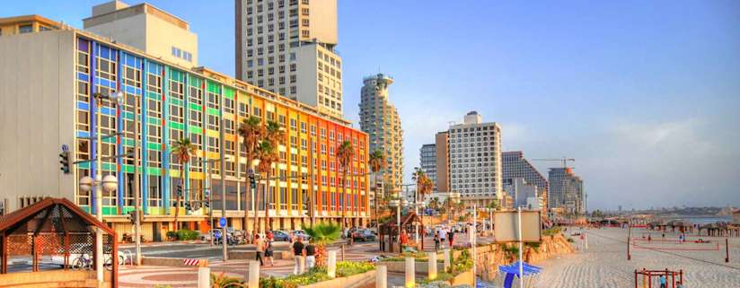 Arrive in Tel Aviv