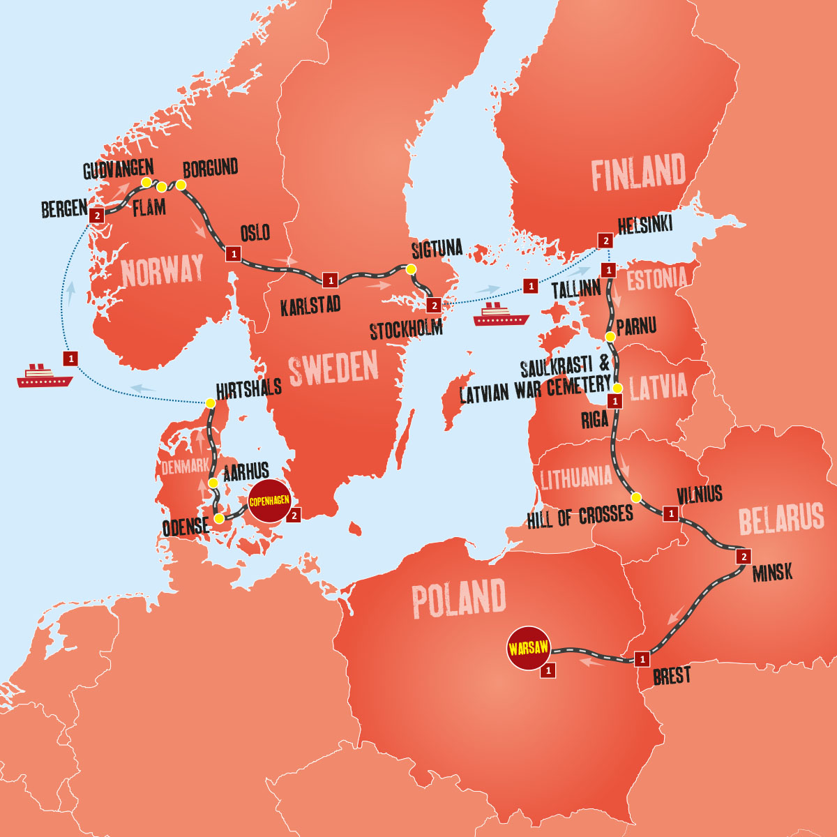 scandinavia and baltic tours