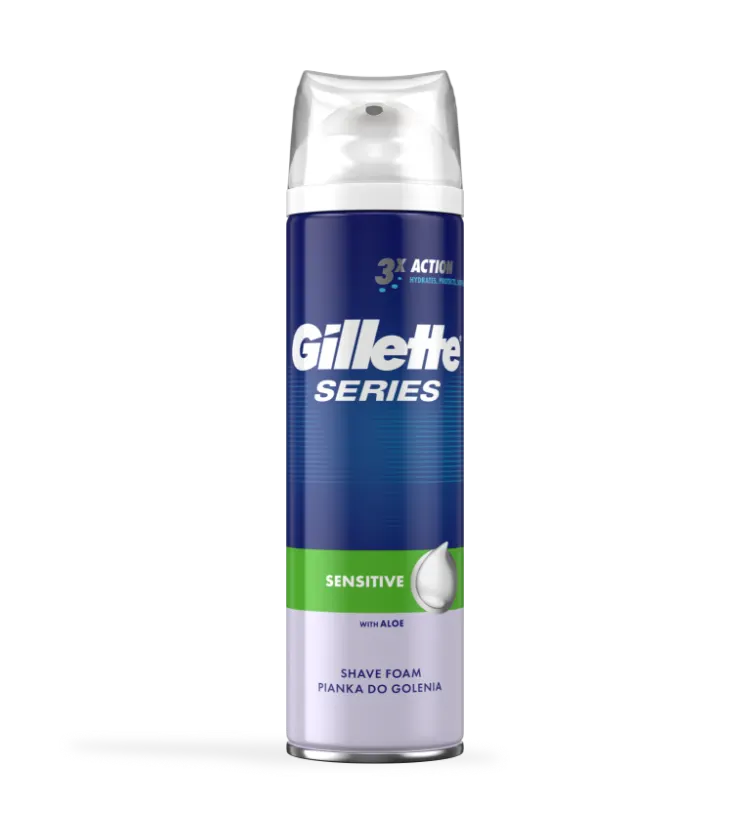 Gillette Series Sensitive Pěna Na Holení