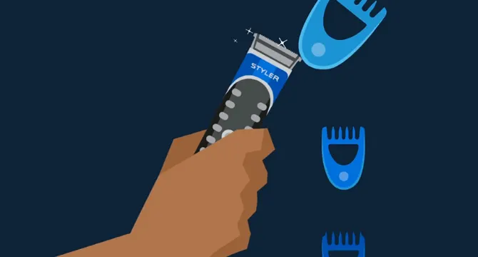 Gillette Çok Amaçlı Şekillendiriciyi kullanın ve tarak uzunluğunu ayarlayın