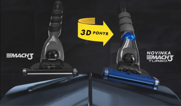 Rukojeť 3D Motion se přizpůsobí konturám